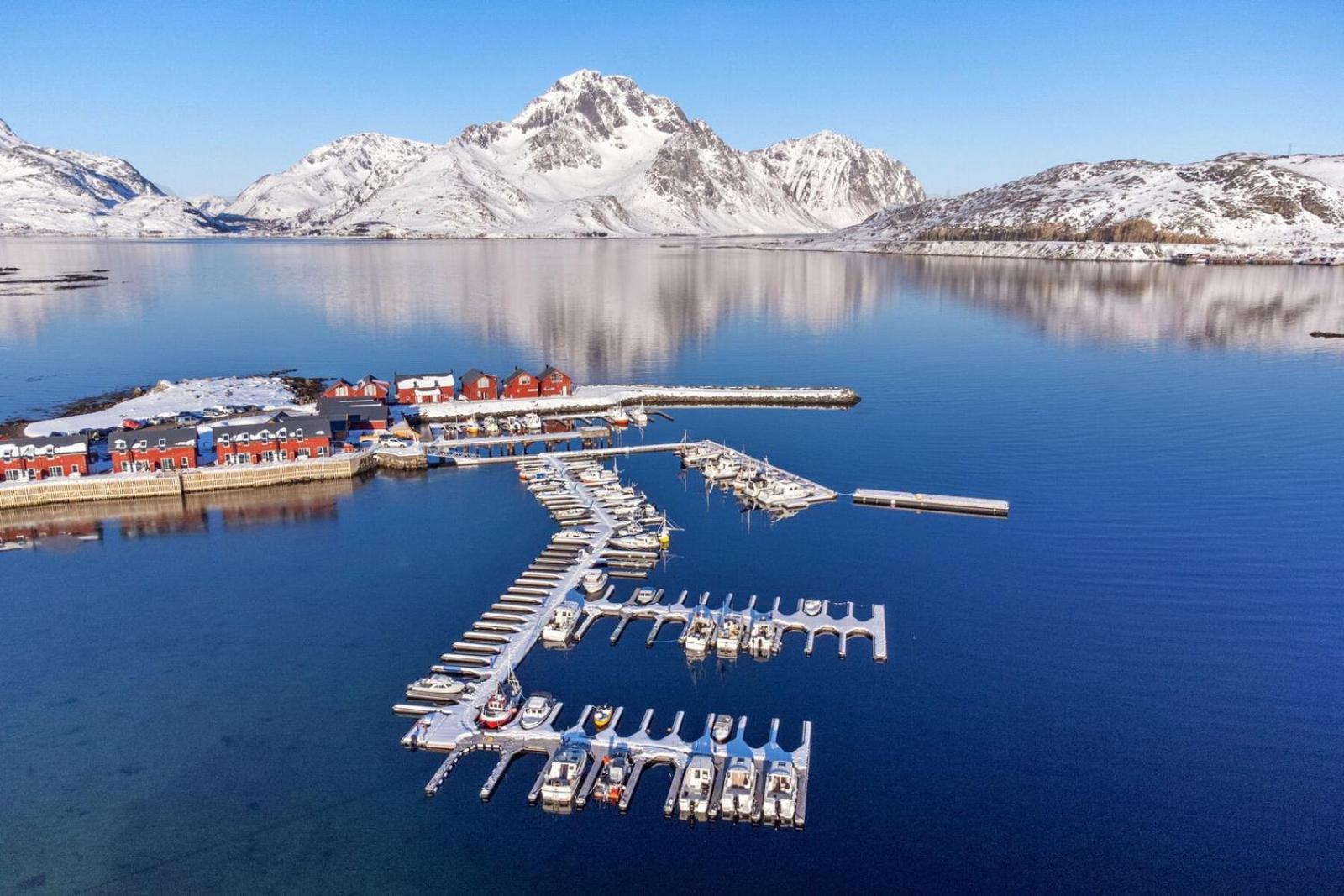 Nappstraumen Seafront Cabin, Lilleeid 68 Gravdal  Luaran gambar