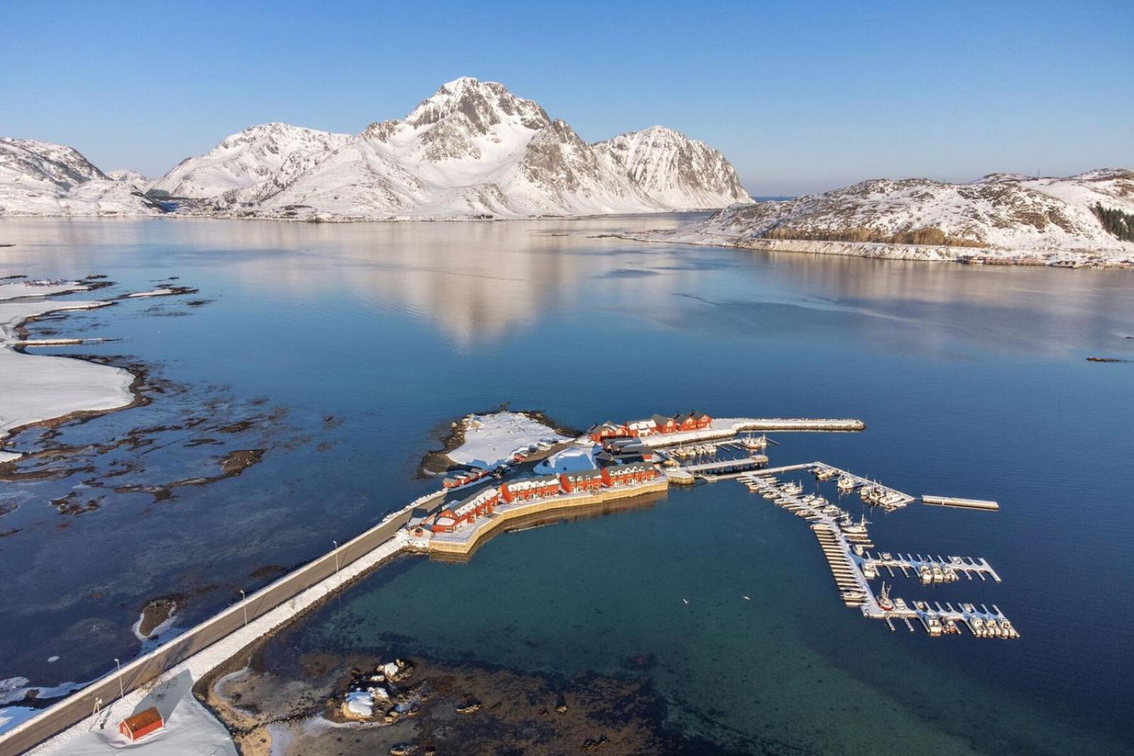 Nappstraumen Seafront Cabin, Lilleeid 68 Gravdal  Luaran gambar