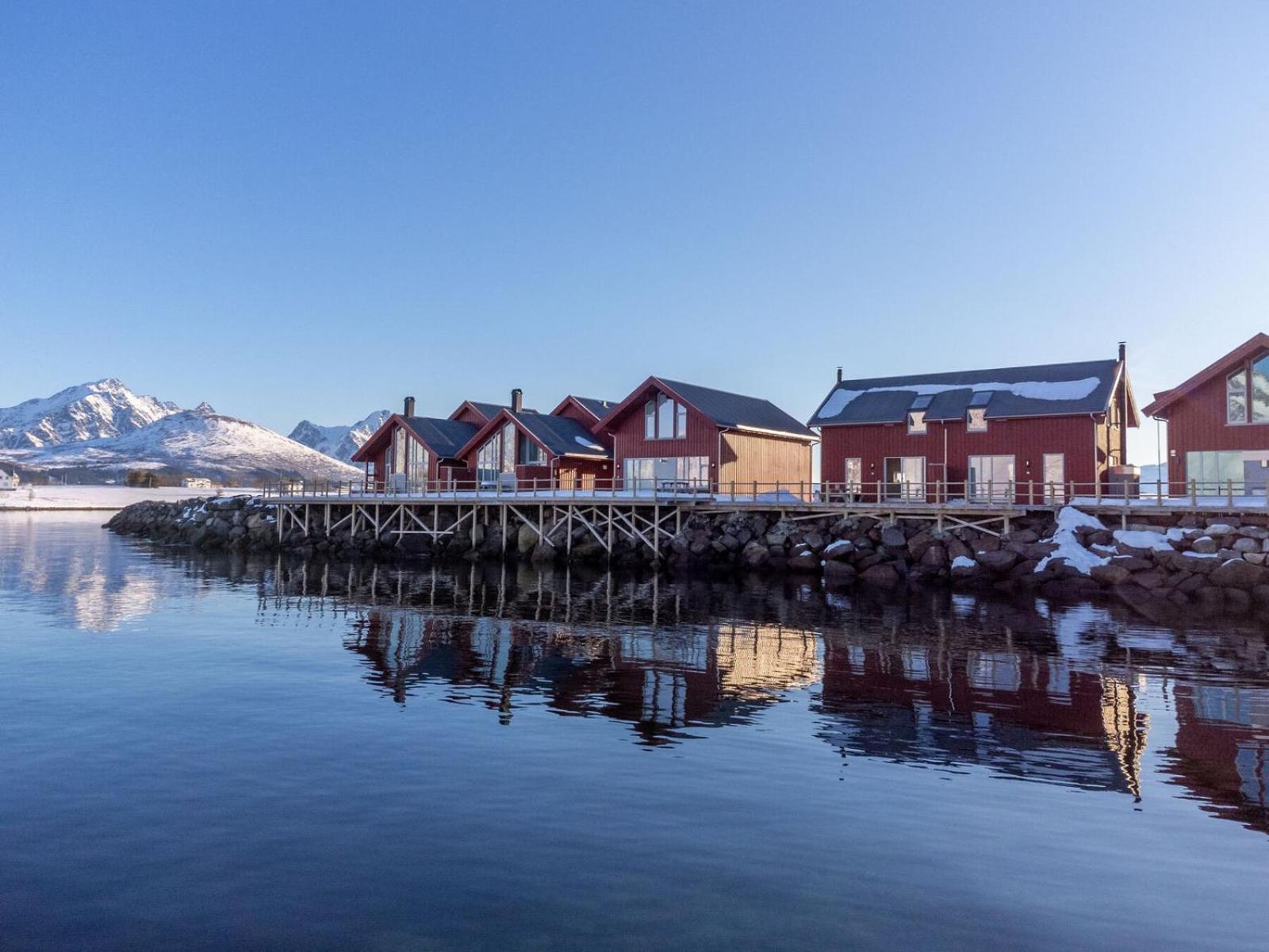 Nappstraumen Seafront Cabin, Lilleeid 68 Gravdal  Luaran gambar