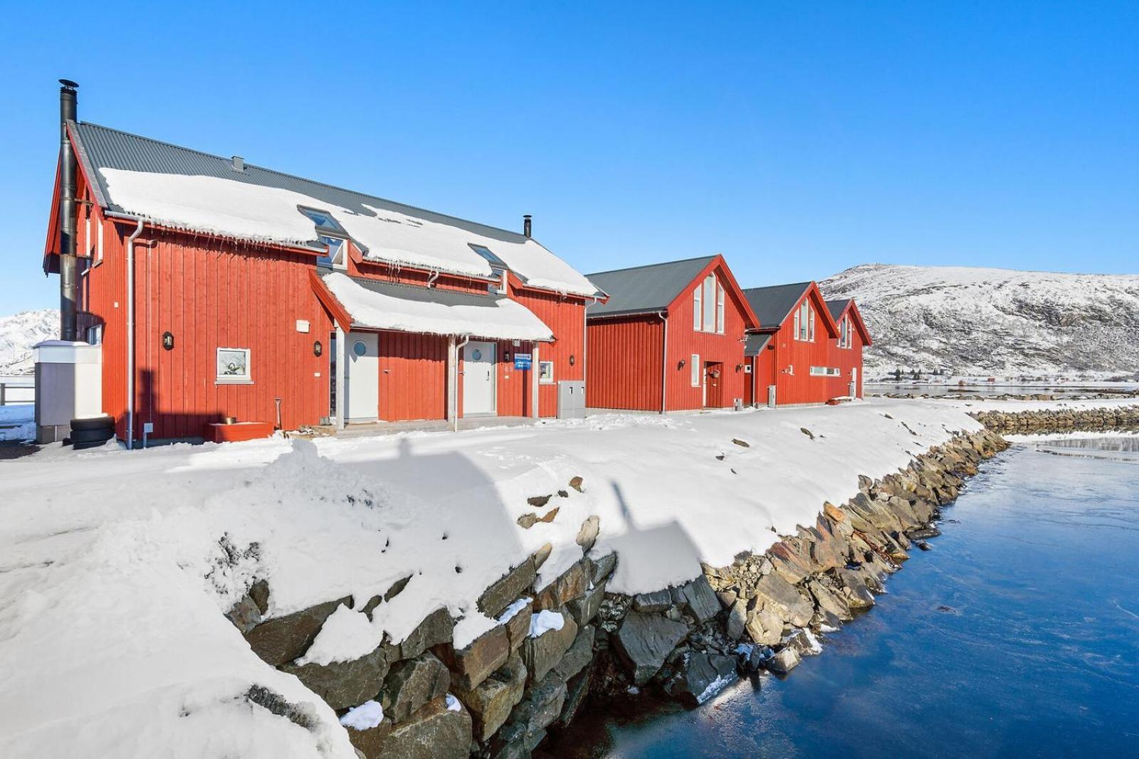 Nappstraumen Seafront Cabin, Lilleeid 68 Gravdal  Luaran gambar