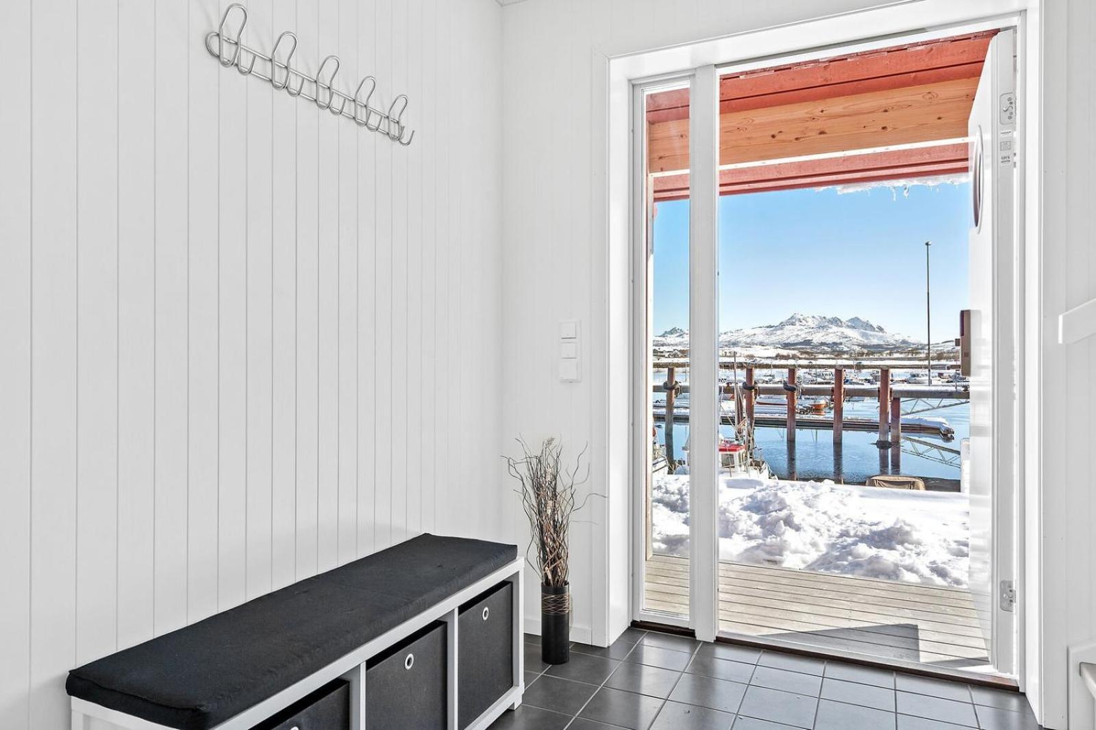 Nappstraumen Seafront Cabin, Lilleeid 68 Gravdal  Luaran gambar