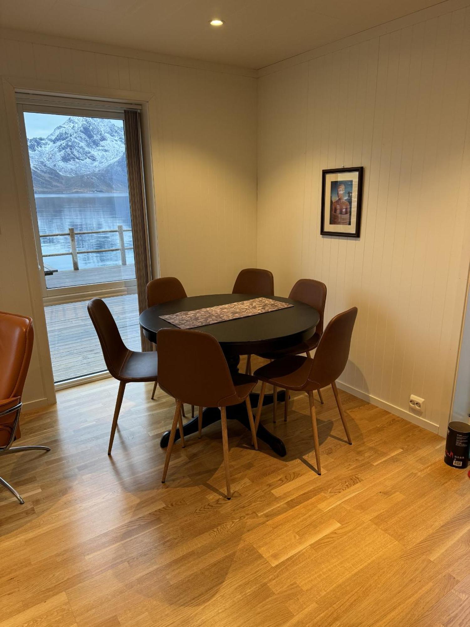 Nappstraumen Seafront Cabin, Lilleeid 68 Gravdal  Luaran gambar