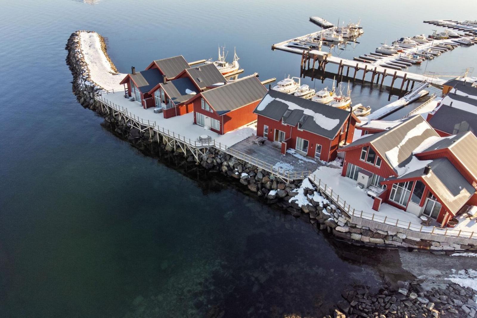 Nappstraumen Seafront Cabin, Lilleeid 68 Gravdal  Luaran gambar